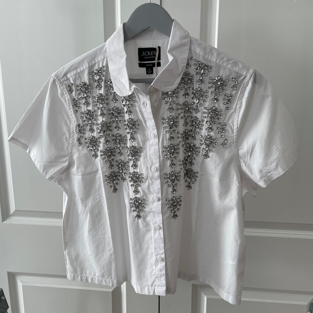 EMBELLISHED SHIRT - Picture 5 of 9